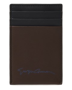 Кожаный футляр для кредитных карт Giorgio armani