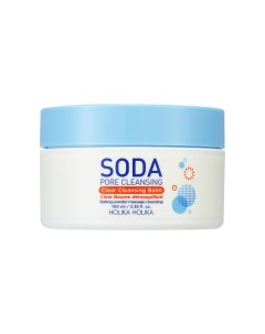 Очищающий бальзам для снятия макияжа Soda Pore Cleansing Clear Cleansing Balm Holika holika (корея)