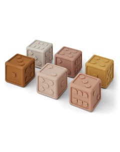 Развивающая игрушка Набор игральных кубиков 6 шт Liewood