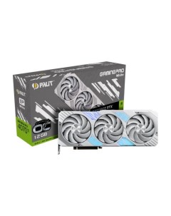 Видеокарта PCI E GeForce RTX 4070 Ti GamingPro White OC NED407TV19K9 1043W 12GB GDDR6X 192bit 5nm 23 Palit