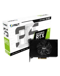 Видеокарта Palit NVIDIA GeForce RTX 3050 StormX 8GB NE63050018P1 NVIDIA GeForce RTX 3050 StormX 8GB 