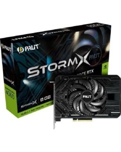 Видеокарта Palit NVIDIA GeForce RTX 4060 StormX 8GB NE64060019P1 NVIDIA GeForce RTX 4060 StormX 8GB 