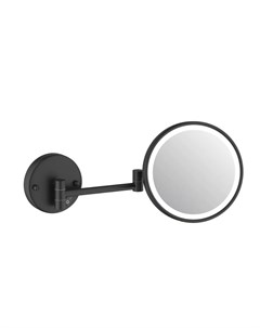 Косметическое зеркало 9346MB с подсветкой черное Schein