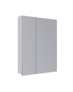 Зеркало шкаф Universal 60х80 см белый глянец Lemark