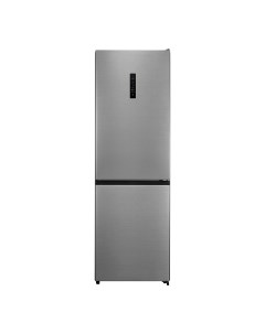 Холодильник RFS 203 NF двухкамерный хром Lex