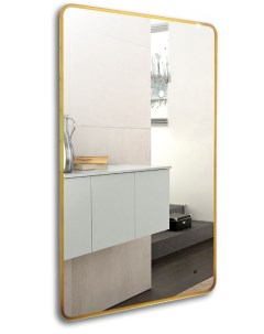 Зеркало Siena S AM SieS 600 1000 DS F Gold с подсветкой золото Art&max