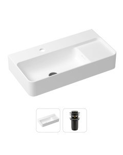 Комплект 2 в 1 Bathroom Sink 21520880 накладная фарфоровая раковина 60 см донный клапан Lavinia boho