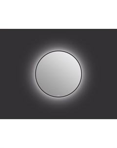 Зеркало Eclipse Smart 60х60 в черной рамке с подсветкой Cersanit