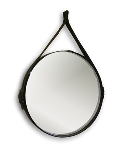 Зеркало Джек D51 с ремнем из натуральной кожи коричневый Doratiz