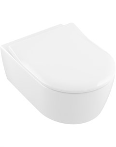 Унитаз подвесной Avento 5656RS01 альпийский белый Villeroy&boch