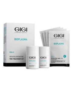Набор для лица Bioplasma Skin Rejuvenating Trial пилинг 30мл сыворотка 30мл омолаживающая маска 2 20 Gigi