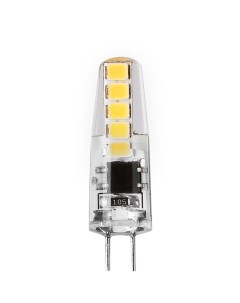 Лампа светодиодная G4 220 В 3 Вт капсула прозрачная 270 лм нейтральный белый свет Elektrostandard