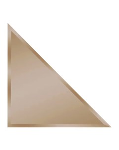 Зеркальная плитка Mirox NGE NNLM89 треугольная 30x30 см глянцевая цвет бронза 1 шт Без бренда