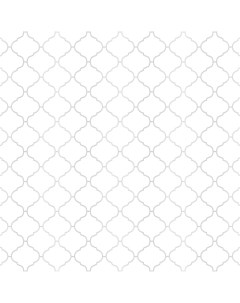 Стеновая панель ARABESQUE WHITE АКП 300x60x0 4 см цвет белый Alumoart