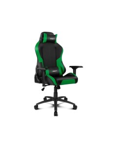 Компьютерное кресло DR250 PU Leather Black Green Drift