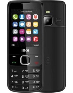 Мобильный телефон 243 черный 2 4 Bluetooth Inoi