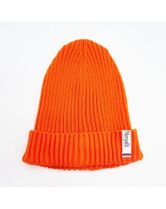Ярко оранжевая шапка из шерсти мериноса Noryalli