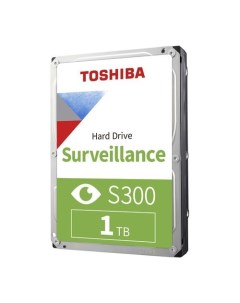 Жесткий диск S300 HDWV110UZSVA 1ТБ HDD SATA III 3 5 Toshiba
