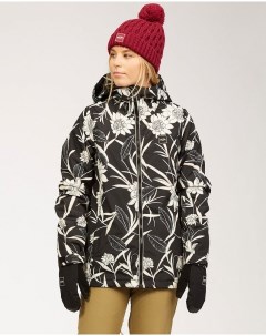 Женская Сноубордическая Куртка Sula Black Floral Billabong