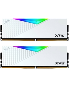 Модуль памяти DIMM 64Gb 2х32Gb DDR5 PC48000 6000MHz ADATA Lancer RGB White (AX5U6000C3032G-DCLARWH) Adata