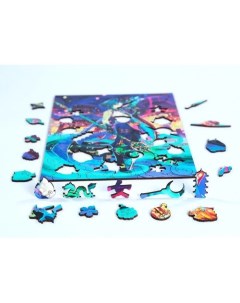 Пазл фигурный Collection ANIMATION Сяо 110 деталей 20 х 29 см Melograno puzzle