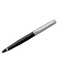 Ручка роллер Jotter Originals Black Chrome СT 0 8 мм подарочная упаковка черная Parker