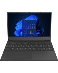 Ноутбук Калибр 15TLG Core Windows 11 trial для ознакомления black 1914337 Iru