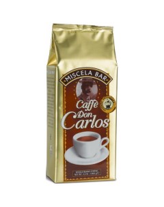Кофе Don Carlos 1кг В зернах Carraro