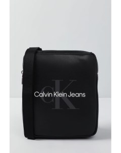 Сумка на плечо с монограммой бренда Calvin klein