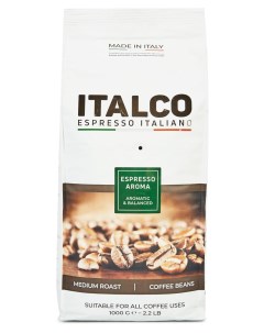 Кофе в зернах Espresso Aroma 1 кг Italco