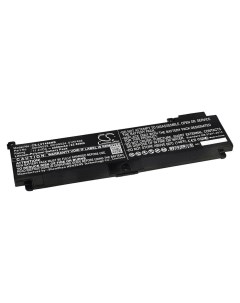 Аккумуляторная батарея для Lenovo T460s ThinkPad T470s 11 4V 2000mAh 22 8Wh черный CS LVT460NB Cameronsino