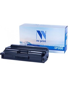 Картридж лазерный NV SP300 SP300 406956 черный 1500 страниц совместимый для Ricoh SP 300DN Nv print