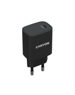 Сетевое зарядное устройство H20 02 20W USB type C PD 3A черный CNE CHA20B02 Canyon