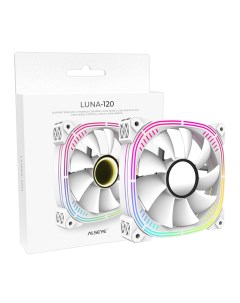 Вентилятор Luna 120 120 мм 1600rpm 4 pin PWM 3 pin 5V ARGB 1шт ARGB Luna 120 W P Alseye