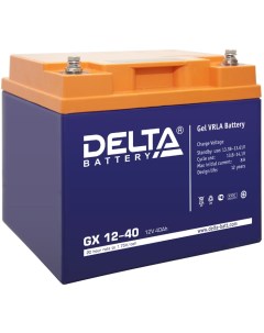 Аккумуляторная батарея для ИБП Delta GX GX12 40 12V 40Ah Delta battery