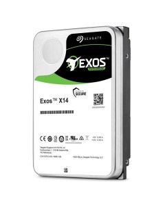 Жесткий диск HDD 12Tb Exos X14 3 5 7 2K 256Mb 4Kn 512e SATA3 ST12000NM0008 Seagate
