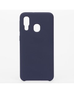 Чехол накладка для смартфона Samsung SM A405 Galaxy A40 soft touch темно синий 102857 Org