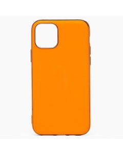 Чехол накладка SC154 матовый для смартфона Apple iPhone 11 Pro силикон оранжевый 112937 Org