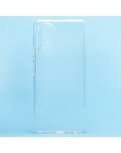 Чехол накладка для смартфона Oppo A58 силикон прозрачный 221419 Ultra slim