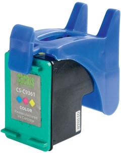Картридж струйный CS C9361 136 голубой пурпурный желтый совместимый 600 страниц для OJ 6313 C4183 C3 Cactus
