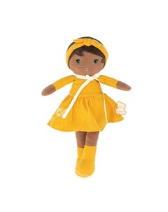 Текстильная кукла Naomie в желтом платье серия Tendresse de 25 см Kaloo