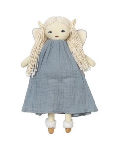 Текстильная кукла Зимняя фея эльф замерзшая роса 30 см Fabelab