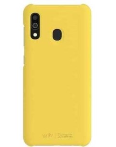 Samsung Чехол A305 HardCase yellow WITS Smp