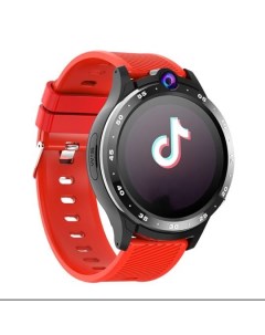 Детские умные Смарт часы Y33 4G с GPS с сим картой и камерой Красный Smart watch