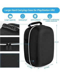 Чехол сумка для приставки Playstation VR 2 черный Mitrifon