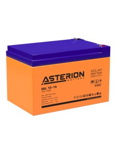 Аккумулятор для ИБП Asterion 15 А ч 12 В ASTERION GEL 12 15 Delta battery