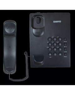Телефон проводной RA S204B черный Sanyo