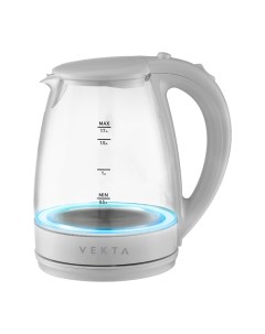 Чайник электрический KMG 1706 1 7 л Transparent White Vekta