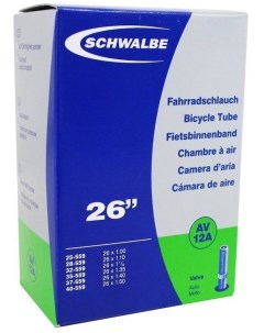 Камера 26 25 40x559 AV12A 40мм EK AGV Schwalbe