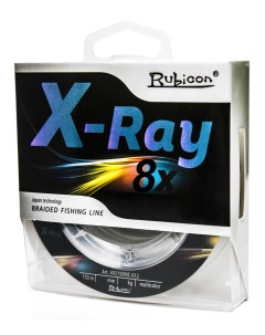 Леска плетеная X Ray 8x 150m multicolor 0 08 mm Rubicon